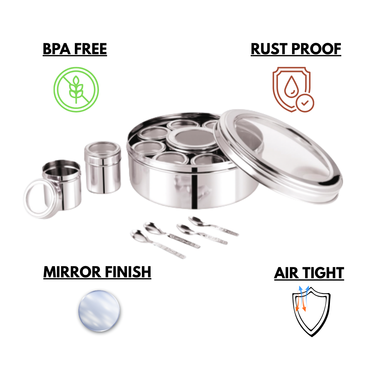 Zatta 9 In 1 Masala Box 2500 ml