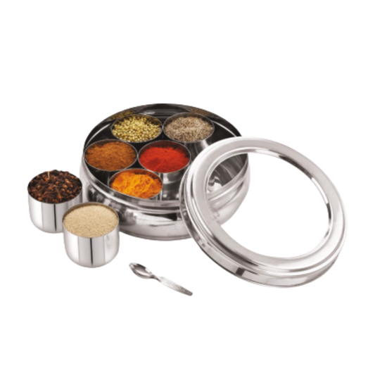 Zatta Belly Shap Visible Lid Masala Box 1500 ml